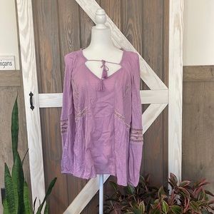 Vintage-Style long sleeve Blouse